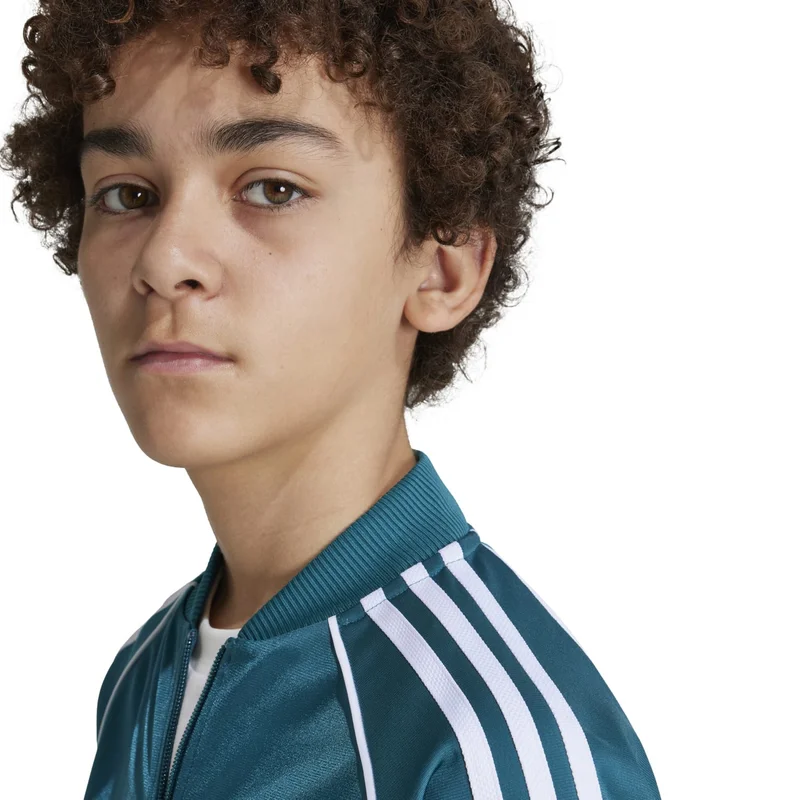 adidas Originals SST TRACK TOP Blue Originals Kids TRACK TOPS