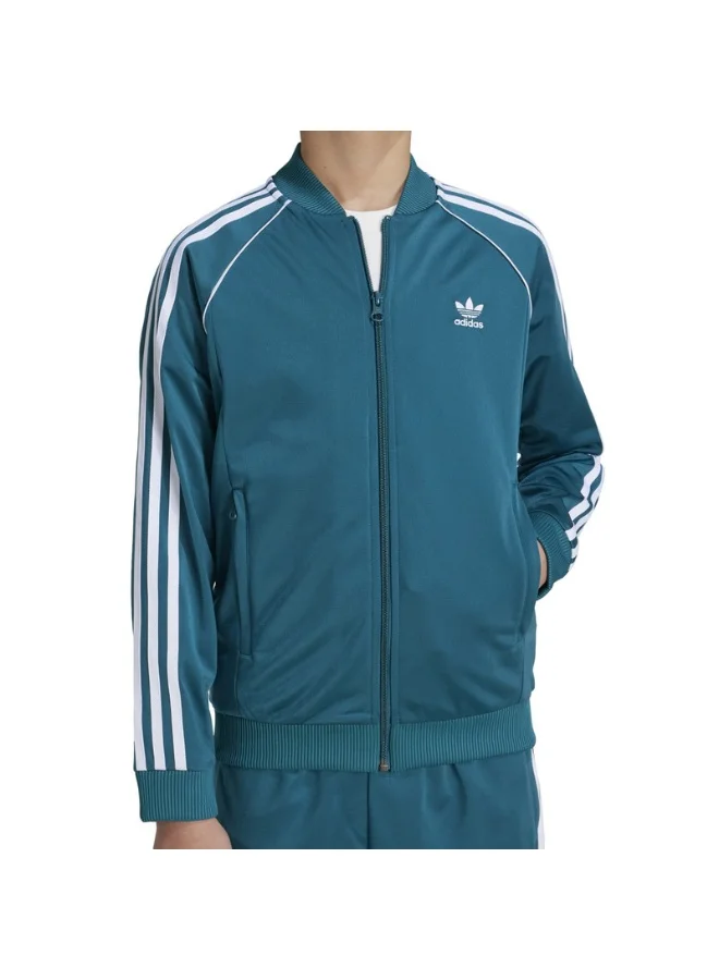 adidas Originals SST TRACK TOP Blue Originals Kids TRACK TOPS