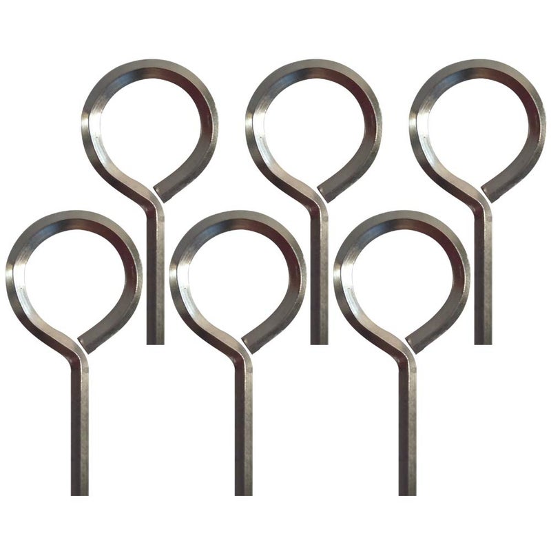 532 Hex Key Dogging Key Allen Key with Full Loop Allen Wrench Door Key for Push Bar Panic Exit Devices Solid Metal 6 Packs