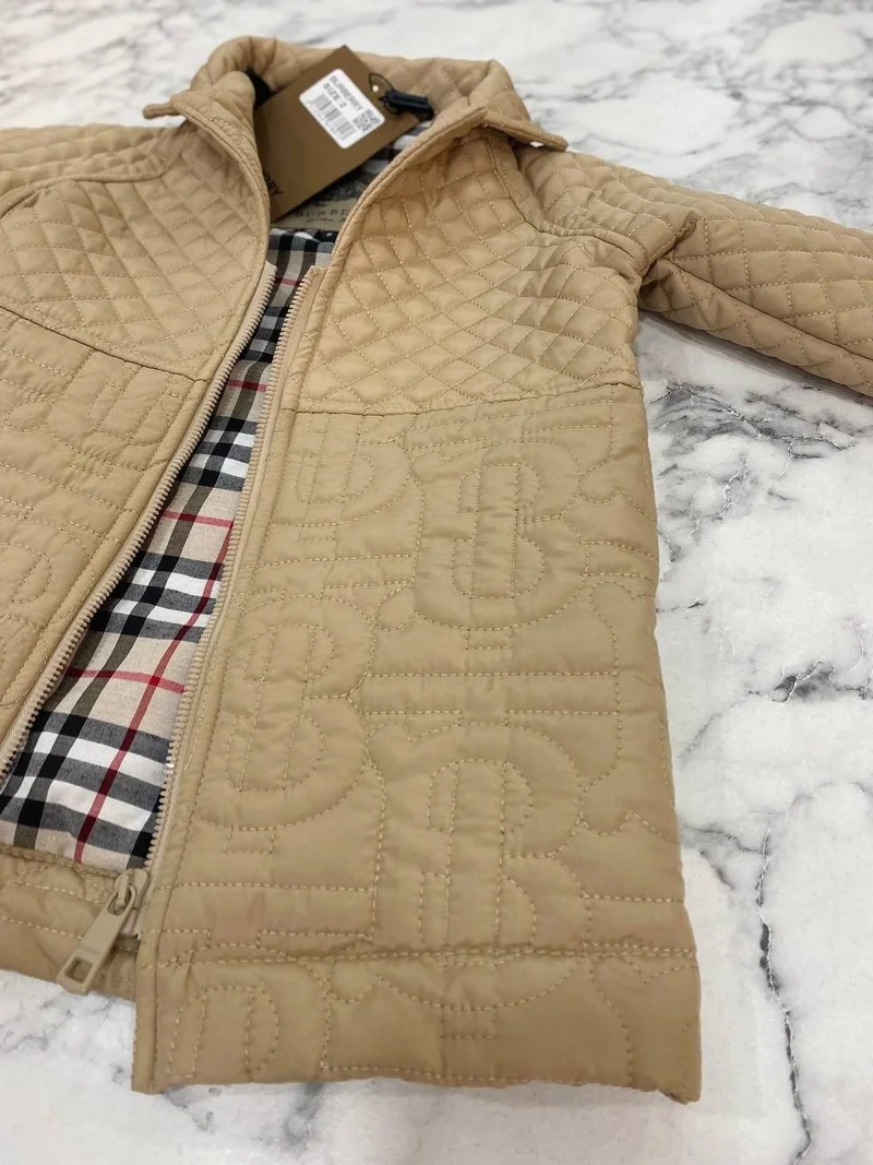 HC Kids Wear Girls Trench Coat Quilted Raincoat