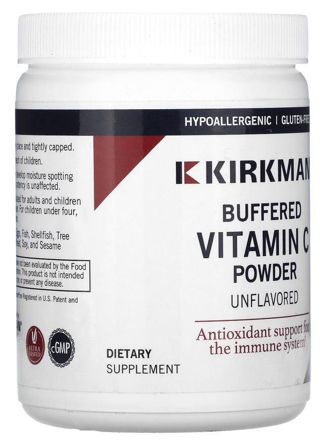 Kirkman Labs Buffered Vitamin C Powder Unflavored 7 oz (198.5 g) - Image 2