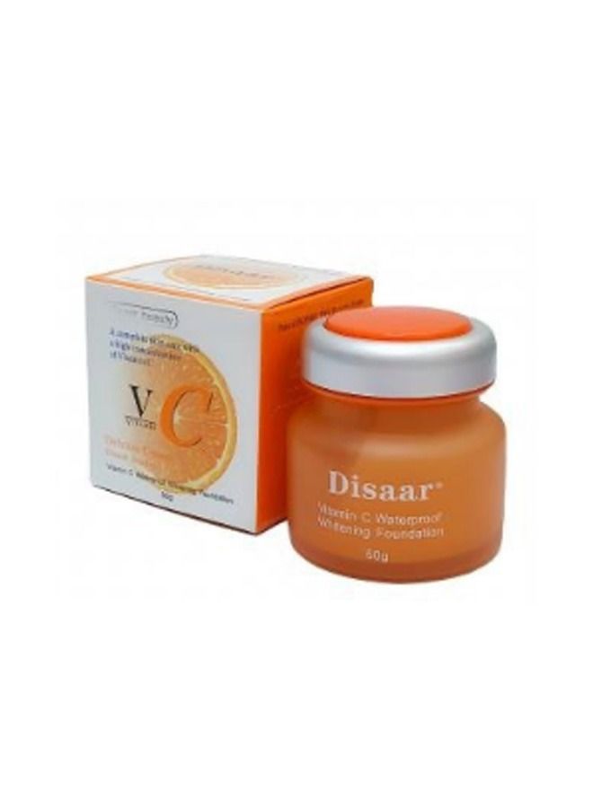 Disaar Vitamin C Waterproof Whitening Foundation  50G - Image 2