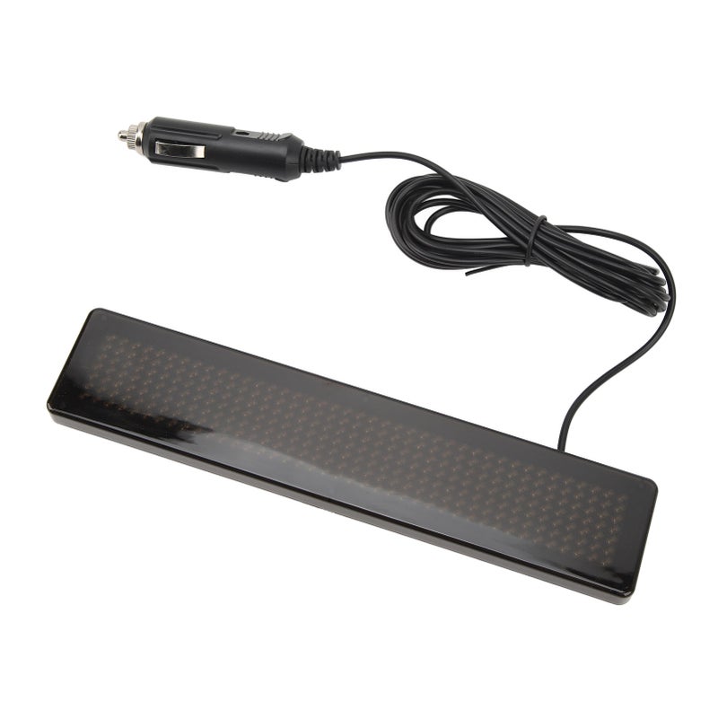 LED Car Sign Remote Control Programmable Advertising LED Sign Screen for Shop Store DC5‑12V Z741B Blue Font - Image 3