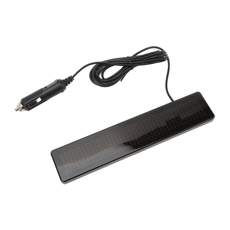 LED Car Sign Remote Control Programmable Advertising LED Sign Screen for Shop Store DC5‑12V Z741B Blue Font - Image 4