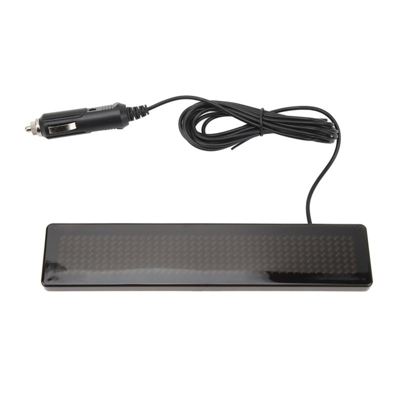 LED Car Sign Remote Control Programmable Advertising LED Sign Screen for Shop Store DC5‑12V Z741B Blue Font - Image 5