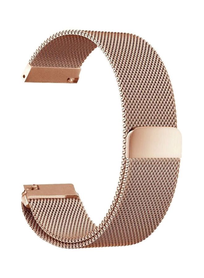 NIBEMINENT Replacement Strap For Samsung Gear S3 Frontier/Classic Gold