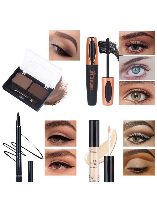 MARBUROLY - Full Makeup Kit With Applicator - 78 Color Cosmetic Gift Set Include Eyeshadow/Lipstick/Blush/Contour/Concealer, Mascara, Lip Liner, Eyeshadow Primer, Eyebrow Powder, Sponge And 8Pcs Makeup Brush - Image 1