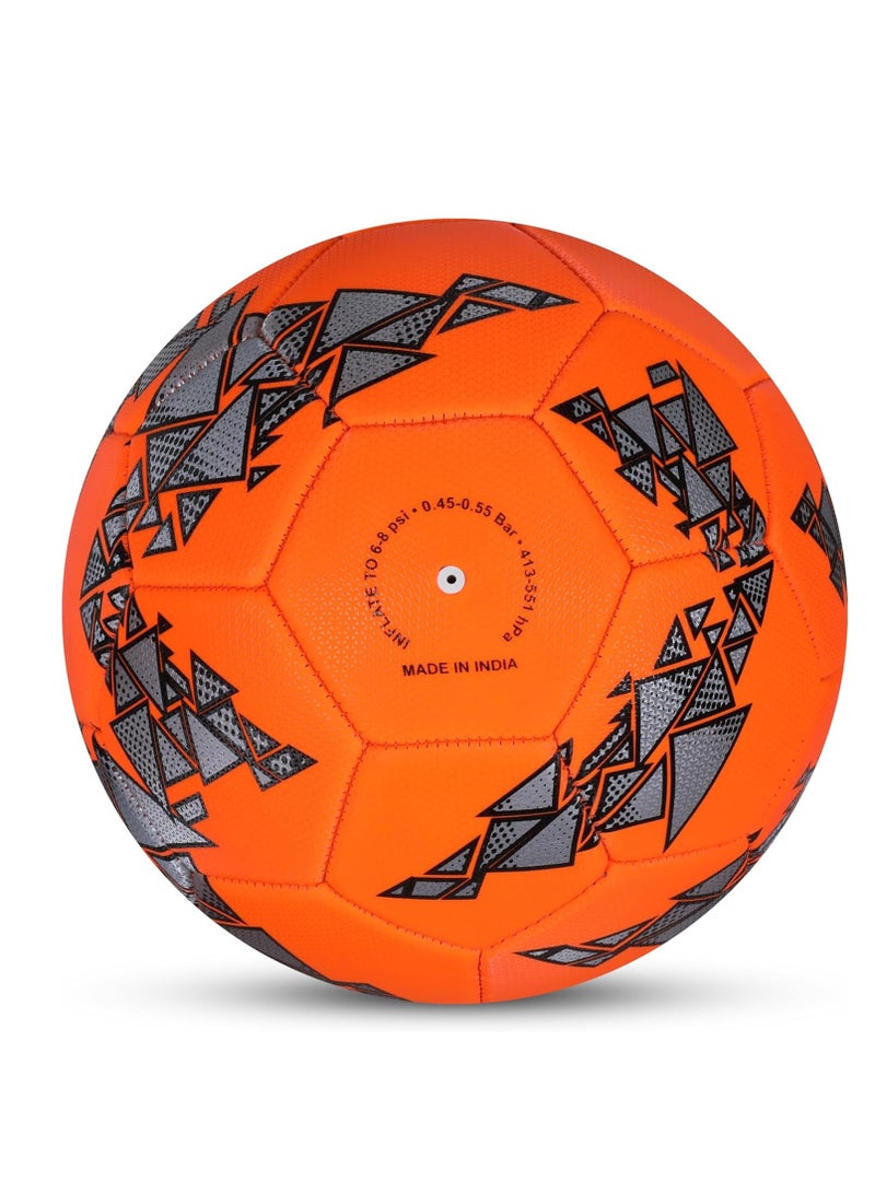 Nivia Air Strike Football | Size 5 | Foamed PVC Stitched | 32 Panel | Hobby Playing Ball | Soccer Ball | Butyl Bladder Core - Image 5