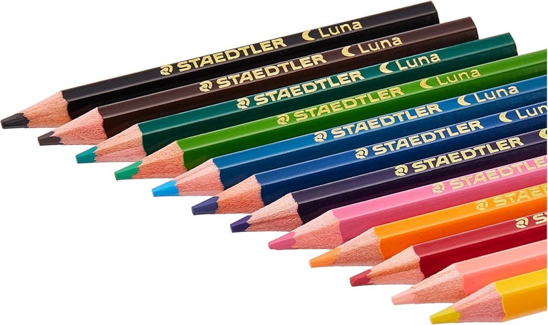 ستدلر أقلام رصاص ملونة قصيرة لونا من ستيدلر - عبوة من 12 قطعة - Image 4