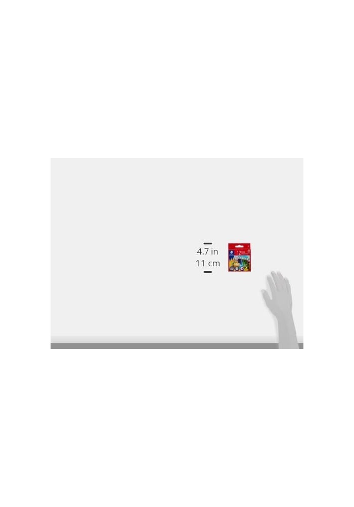 ستدلر أقلام رصاص ملونة قصيرة لونا من ستيدلر - عبوة من 12 قطعة - Image 5