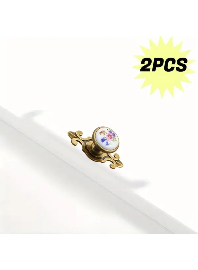4 Pcs Vintage Chinese Floral Cabinet Drawer Handles Qinggu Orchid Antique Bronze Finish Oil Rubbed Metal Easy To Install With Screws For Dressers Cabinets Hardware Elegant Durable - Image 3