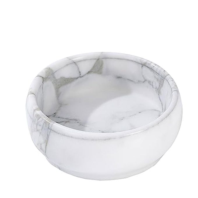 472 INCH DECORATIVE BOWLS NATURAL MARBLE DECORATIVE BOWLS FOR HOME DECOR KEY BOWL COFFEE TABLES CENTERPIECE SOAP SERVING BOWL INCENSE BURNER SMUDGE BOWL