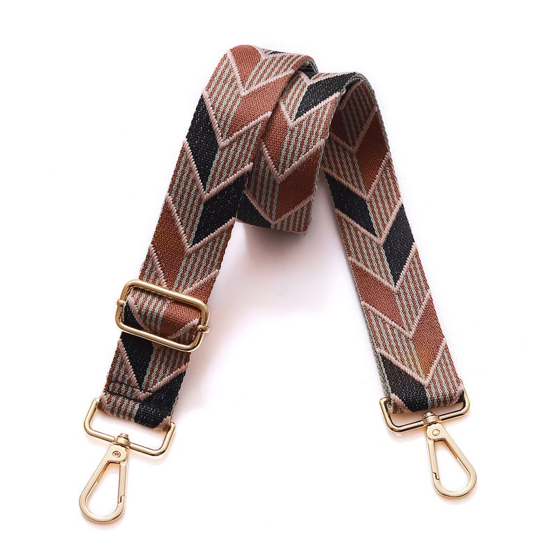S-Jacorry Purse Strap Replacement Crossbody Wide Shoulder Strap Adjustable Canvas Straps Handbag Strap Replacement Belts - Image 1