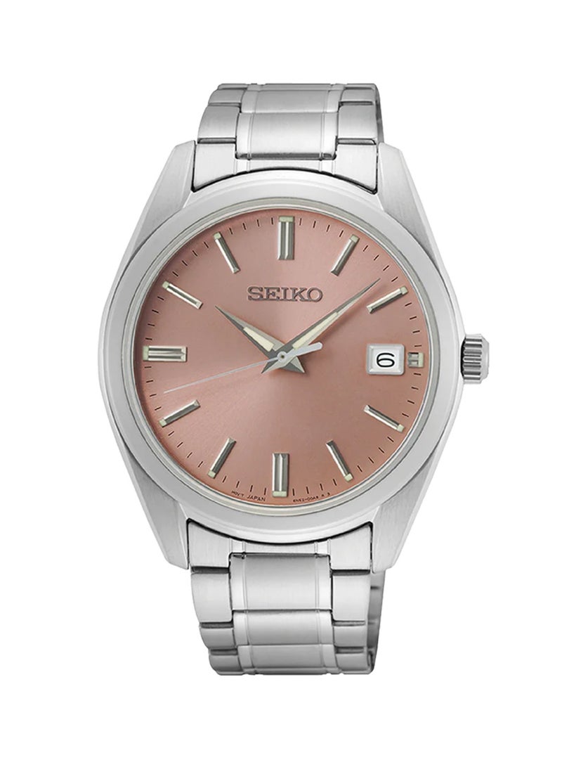Seiko Men's Dress Silver Stainless steel Quartz Watch - SUR523P1 - 40mm - Image 1