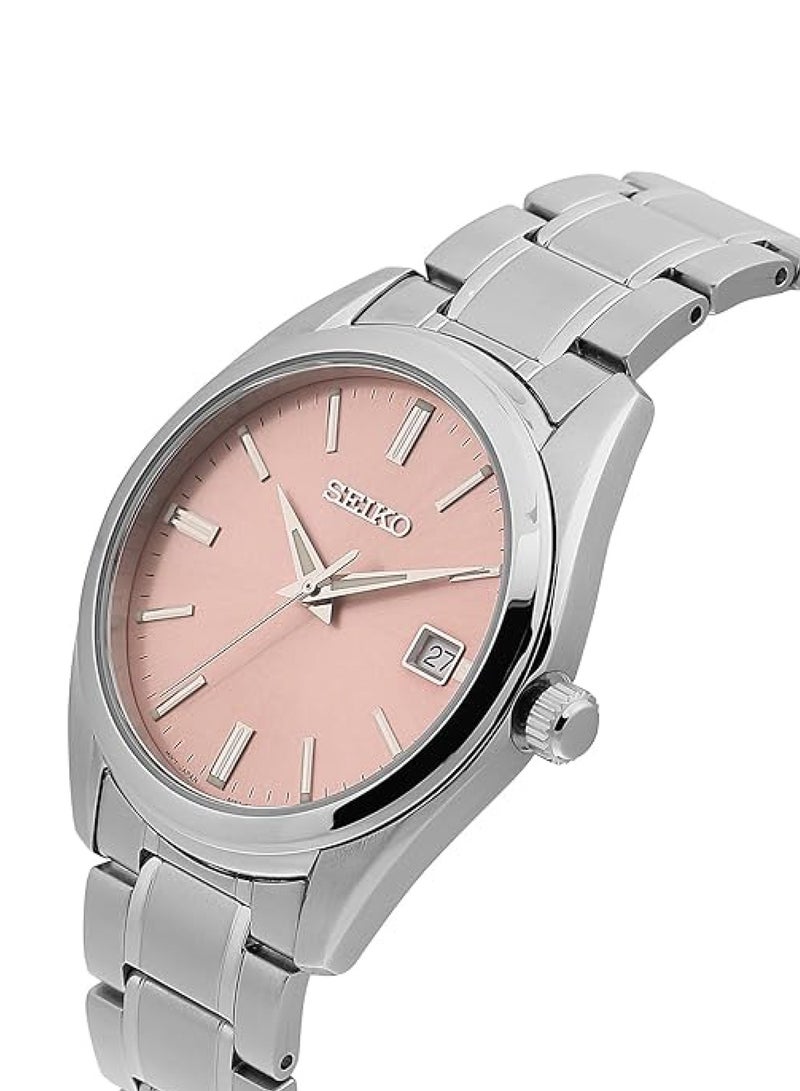 Seiko Men's Dress Silver Stainless steel Quartz Watch - SUR523P1 - 40mm - Image 3