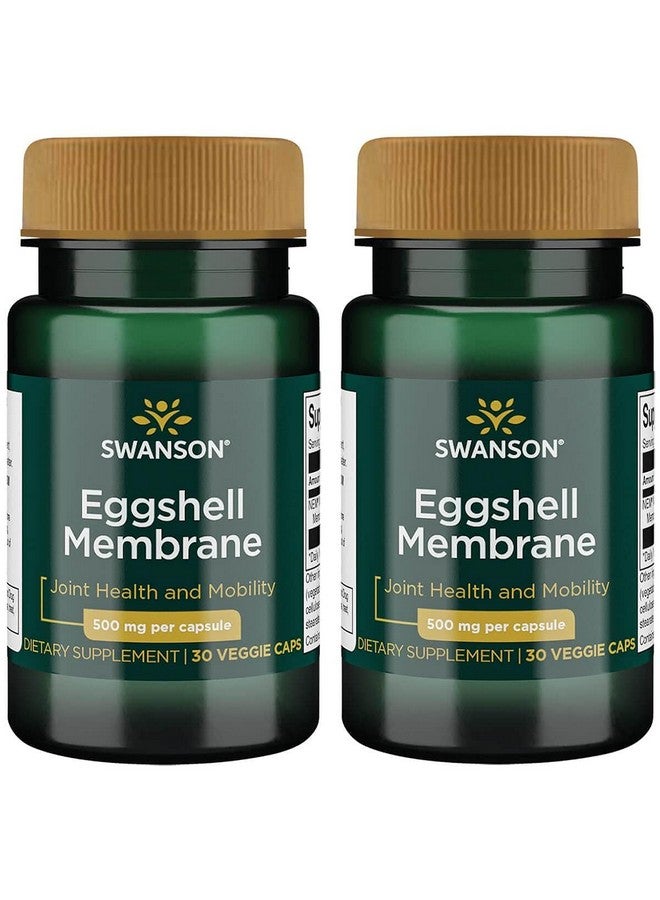 SWANSON Eggshell Membrane 500 Mg 30 Veg Caps 2 Pack - Image 1