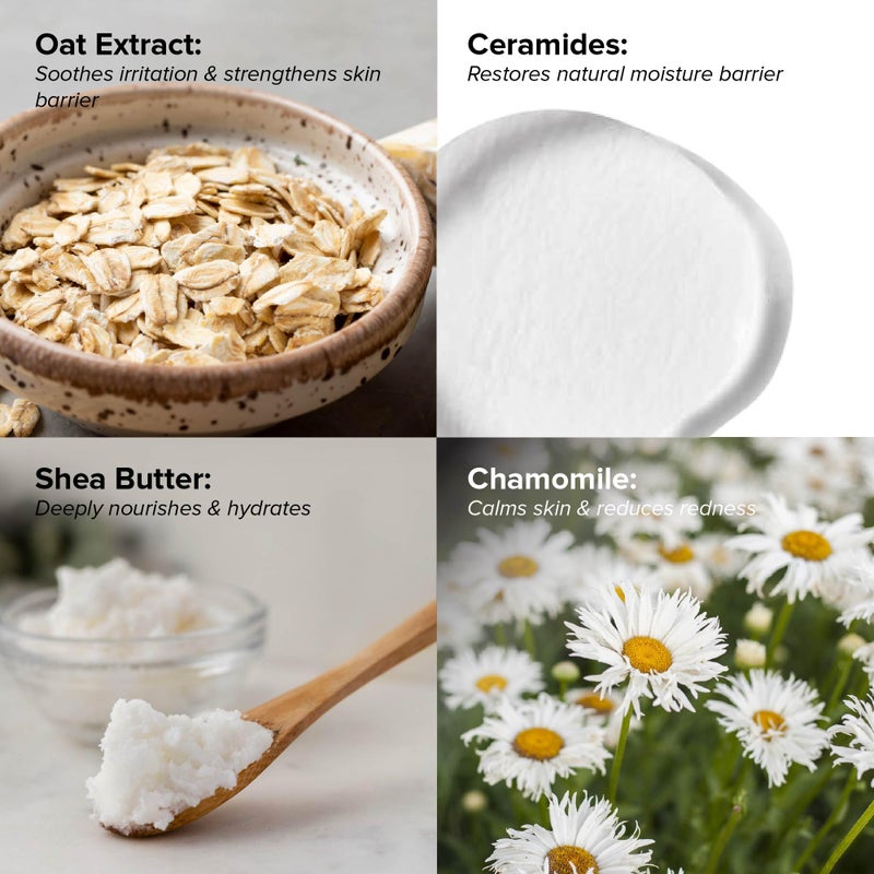 DRMTLGY Barrier Repair Facial Mask - Hydrating Skin Care Face Mask with Hyaluronic Acid, Peptides & Ceramides - Overnight Face Mask - Image 3