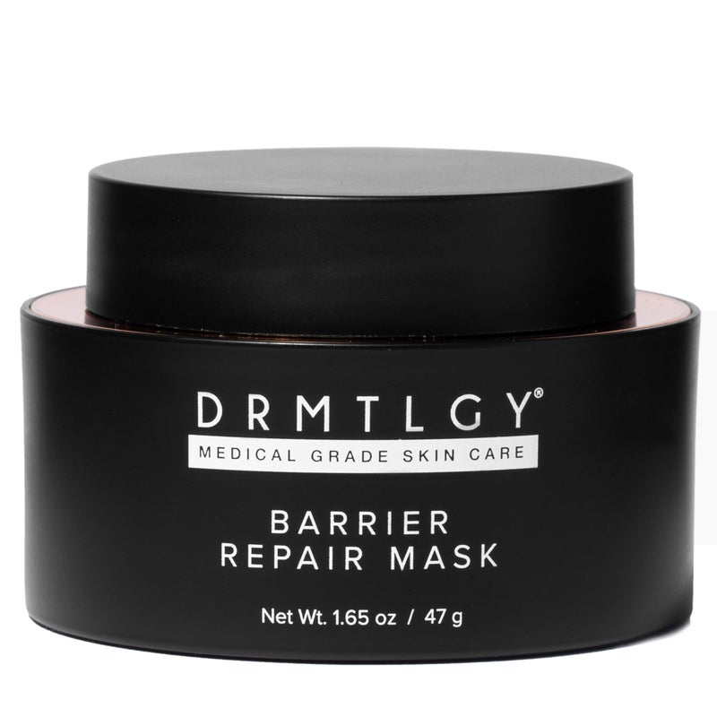 DRMTLGY Barrier Repair Facial Mask - Hydrating Skin Care Face Mask with Hyaluronic Acid, Peptides & Ceramides - Overnight Face Mask - Image 1