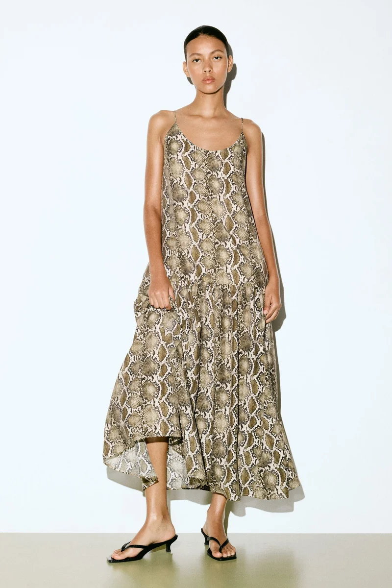 H&M Long strappy dress