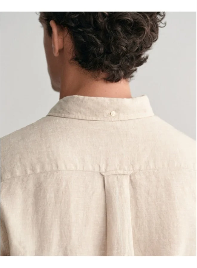 غانت Gant Regular Fit Linen Shirt
