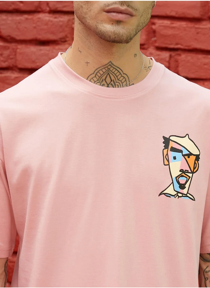 كامبوس سوترا مجموعة Peach Cupid Co-Ord للرجال