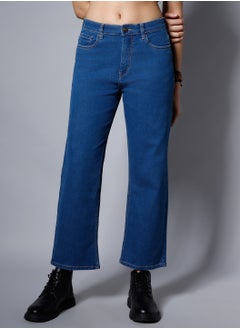 HIGH STAR High-Rise Clean Look Light Fade Stretchable Jeans for Women  - Image 1