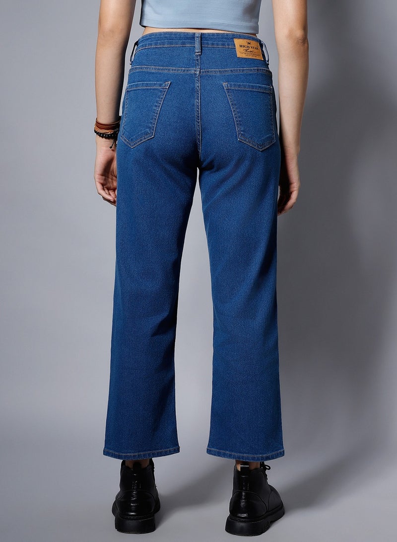 HIGH STAR High-Rise Clean Look Light Fade Stretchable Jeans for Women  - Image 5