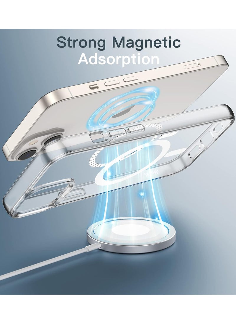 Generic - Protection Case Cover With Magsafe for iPhone 14 Clear - Image 1