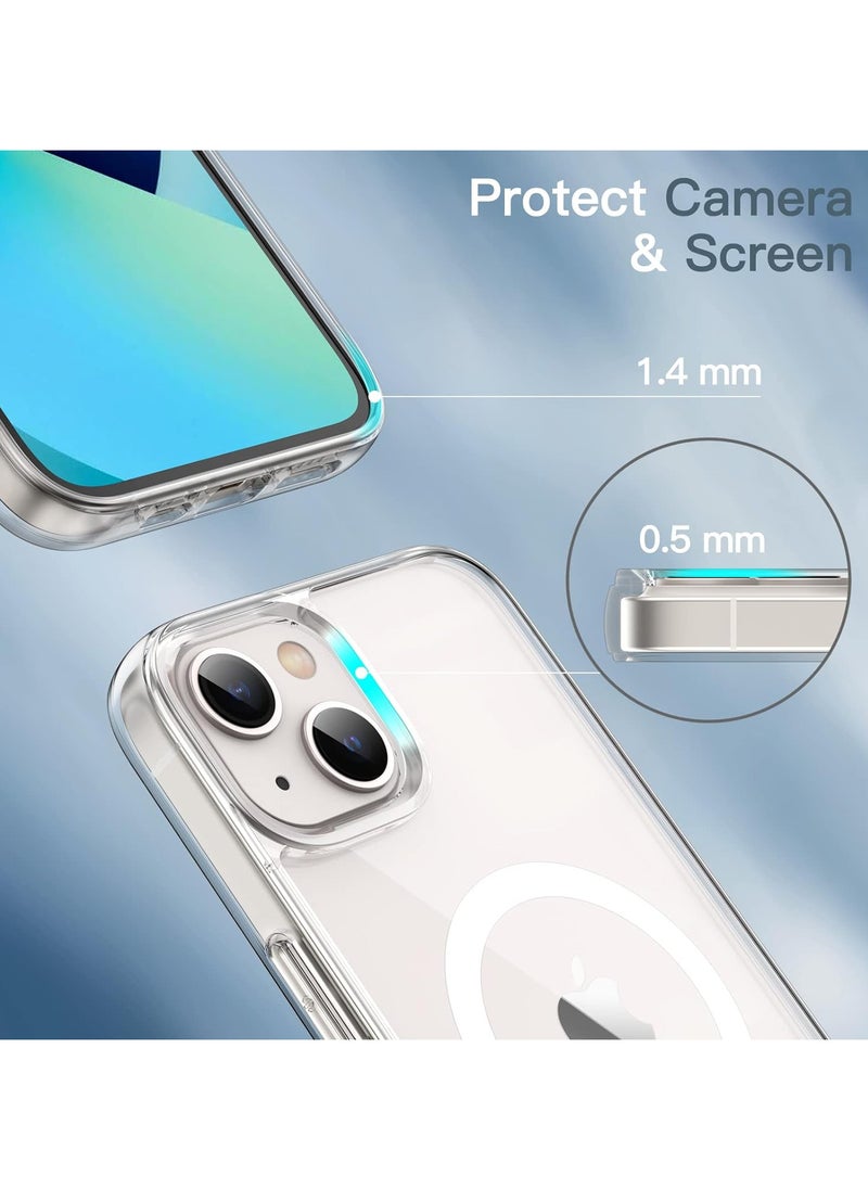 Generic - Protection Case Cover With Magsafe for iPhone 14 Clear - Image 1