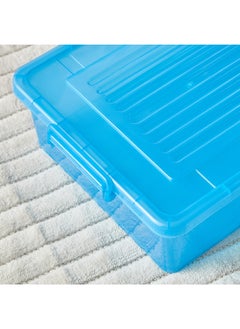 Home Box Rolling Underbed Storage Box with Wheel and Lid 35 L  - Image 5