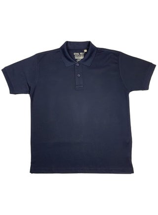Cooltex Unisex Cotton Polyester Plain Navy Blue Polo T-Shirts Cool Dry-Fit Material Short Sleeves Soft and Comfortable - pzsku/ZC90E7888A4895333B5E9Z/45/_/1709133496/62de87dd-e5fc-45a4-9352-04eb80bbecb3