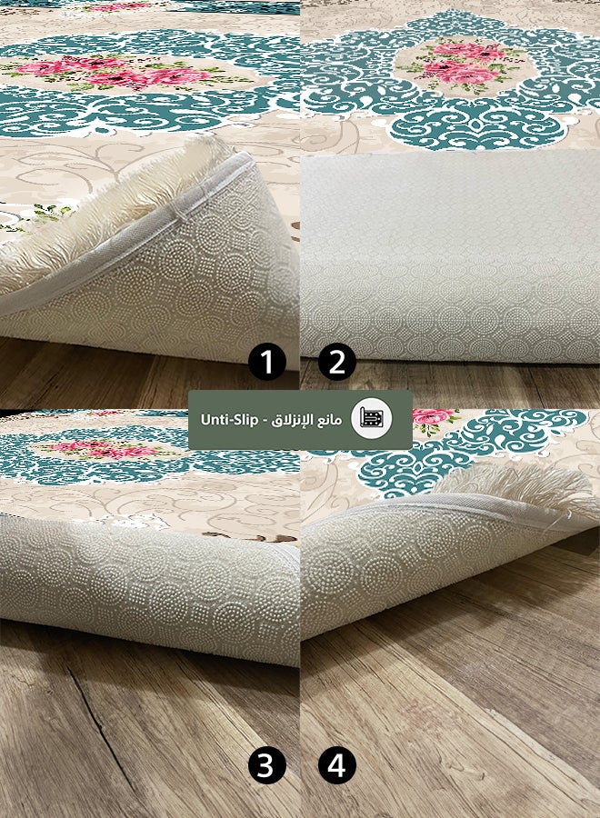 In-House Catherine| Luxurious Rectangular Decorative Carpet - Image 5