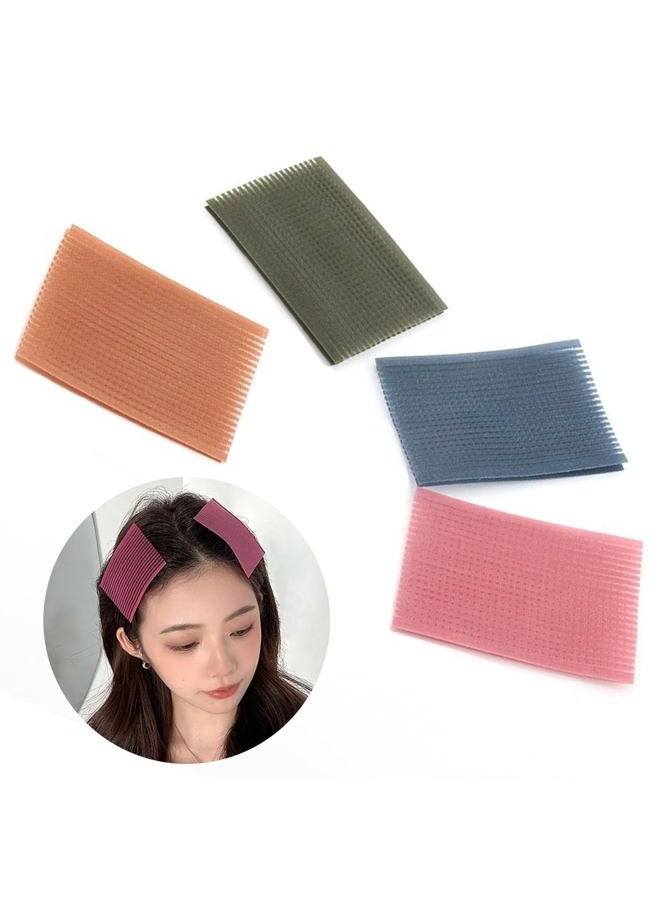Snmzlc Hair pad packing 16 PCS Hair Pad Bangs patch for Men and Women accessories hair clips for styling sectioning (Pink Coffee Dark Green Dark Blue) US157 - Image 1