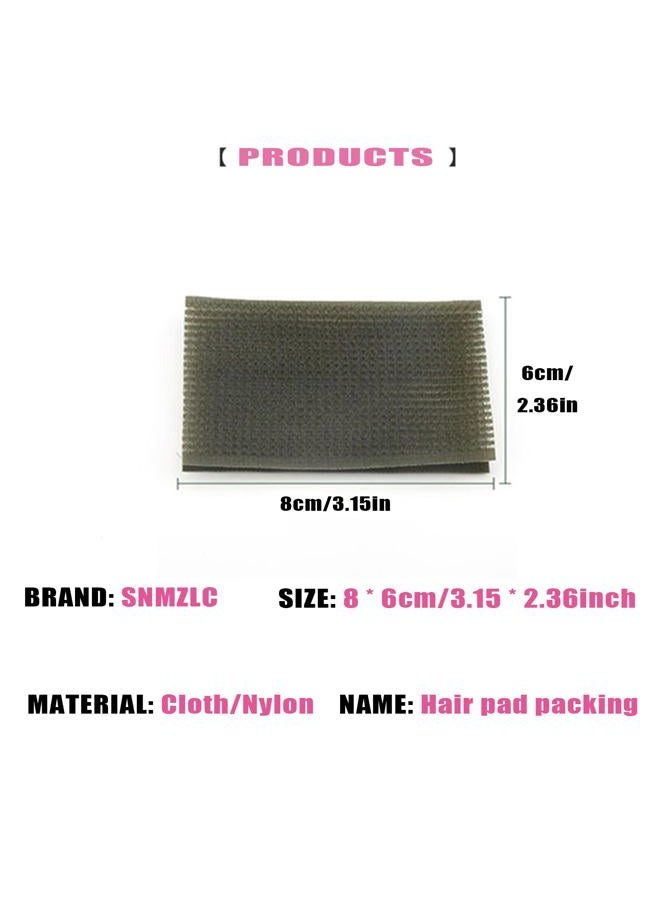 Snmzlc Hair pad packing 16 PCS Hair Pad Bangs patch for Men and Women accessories hair clips for styling sectioning (Pink Coffee Dark Green Dark Blue) US157 - Image 2