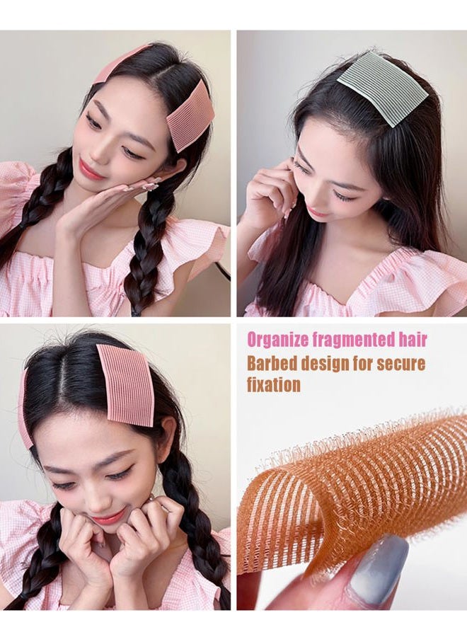 Snmzlc Hair pad packing 16 PCS Hair Pad Bangs patch for Men and Women accessories hair clips for styling sectioning (Pink Coffee Dark Green Dark Blue) US157 - Image 3