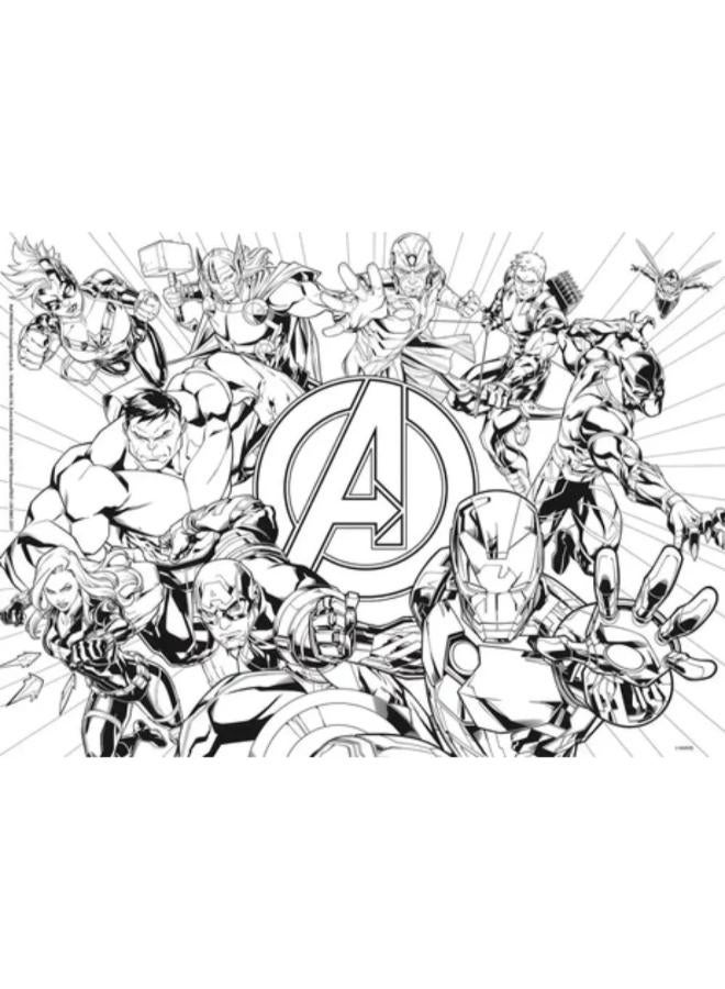 Lisciani Avengers Double-Face Puzzle - 60 Pieces - Image 2