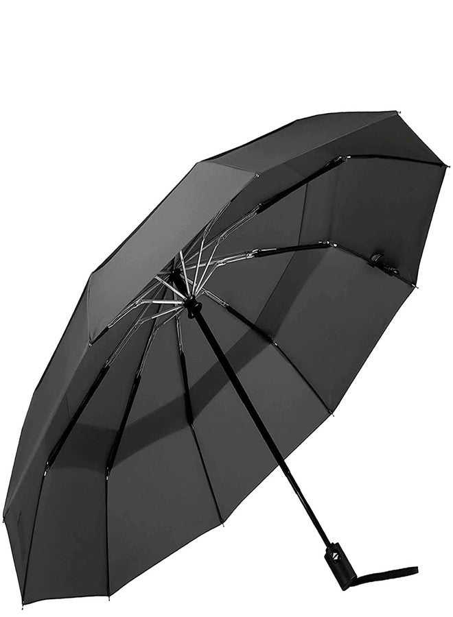 RENARSH Portable Auto Travel Umbrella - Windproof for Rain, Strong for Wind, Auto Open/Close Button, Perfect Car Umbrella for Men & Women - Image 2