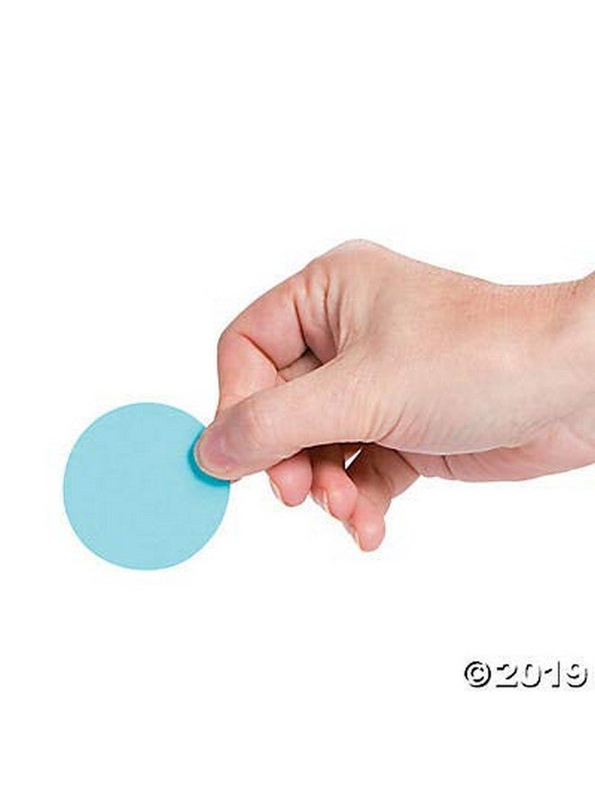 Fun Express Paint Chip Paper Circles - 1200 Pieces - Educational and Learning Activities for Kids - Image 3