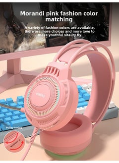 Generic Wrangler Computer Headset Headset Headset E-sports Game Desktop Notebook Wired Chicken With Microphone-Color:Official Standard Configuration-[lenovo Hp Apple Dell Asus Xiaomi Online Class Home Office  - Image 5