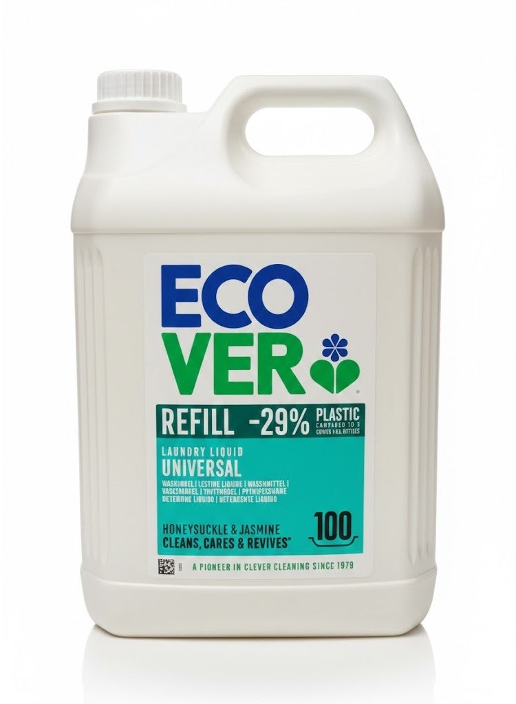 ecover Laundry Liquid Refill Honeysuckle and Jasmine - 5 Litre - Image 1