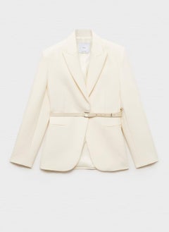MANGO Belt Structured Blazer  - Image 5