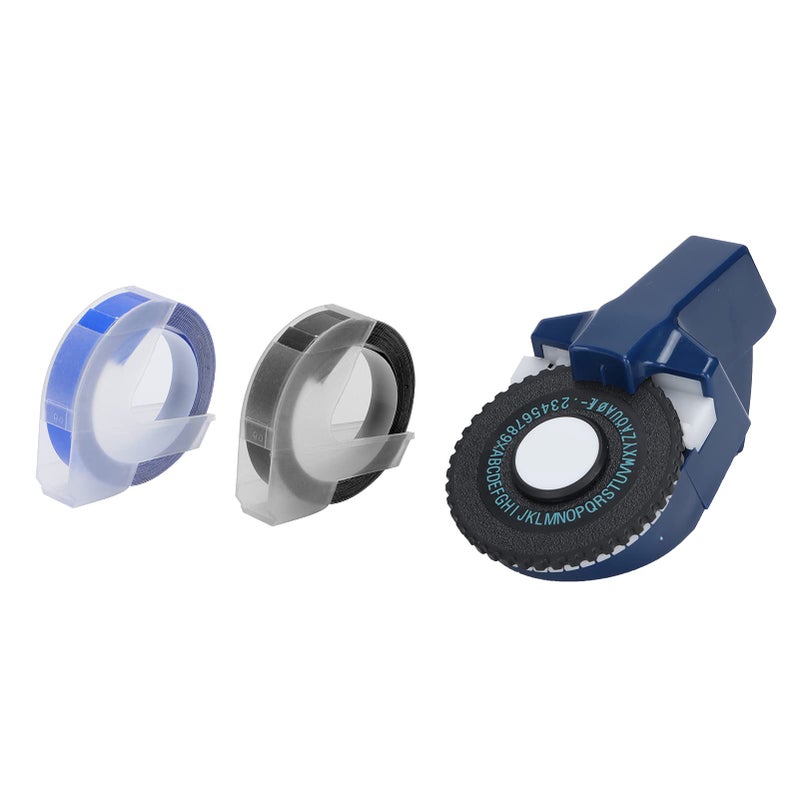 آلة صنع الملصقات البارزة بشريط 9 مم لتنظيم المنزل والمكتب - Image 4