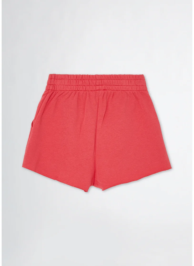 ليو جو Plush Shorts