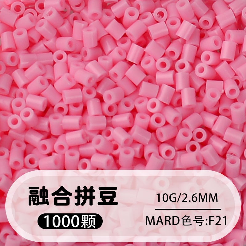 2.6mm Fuse Beads [F21] - 1000pcs Refill Bag, DIY Puzzle Toy for Kids and Adults - Image 1