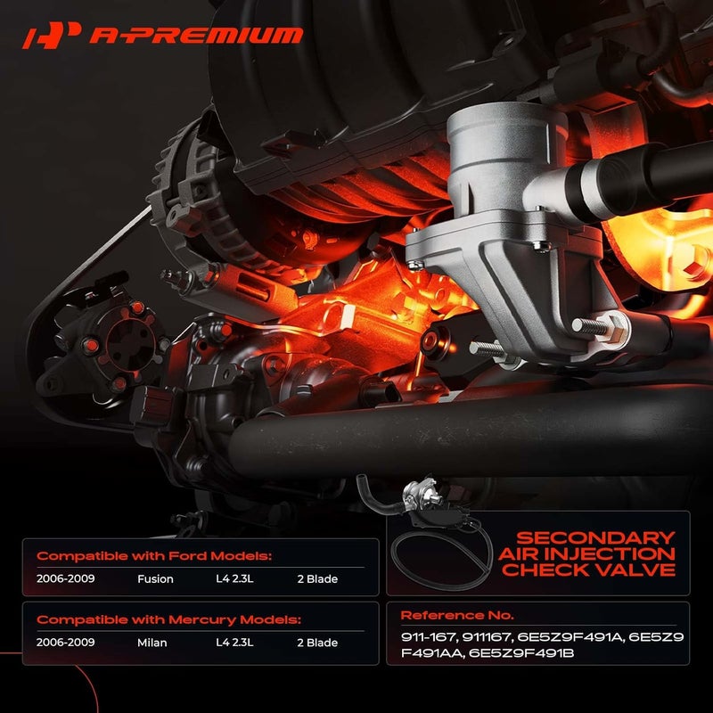 A-Premium Secondary Air Injection Check Valve for Ford and Mercury - Image 2