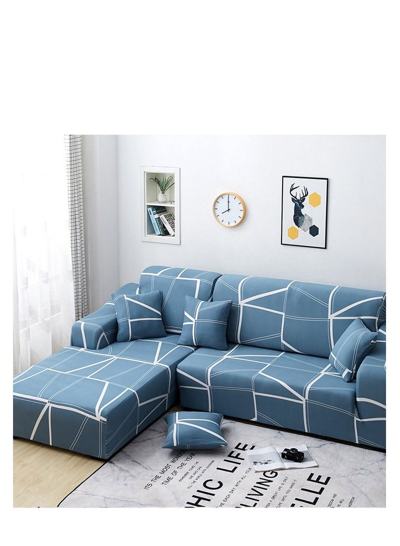 Y&D Furniture Cover for Sofa and Seats Elastic Couch Decoration Copridivano Stretch Size  L 
