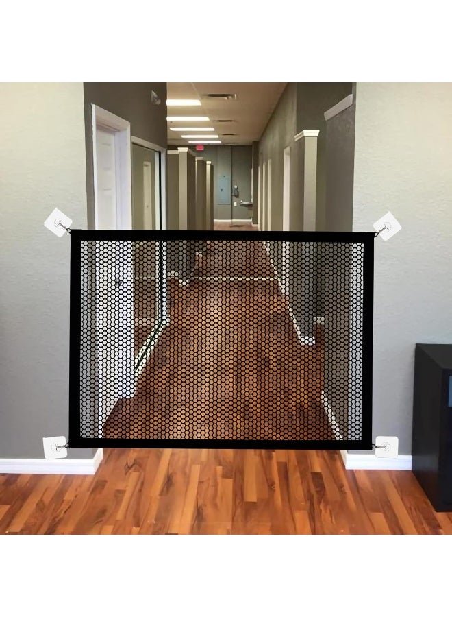 Lofekea 2 Pack Dog Gate, Mesh Baby Gate - Image 2