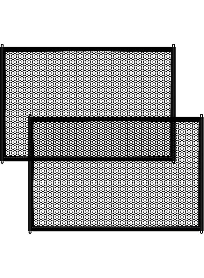 Lofekea 2 Pack Dog Gate, Mesh Baby Gate - Image 1