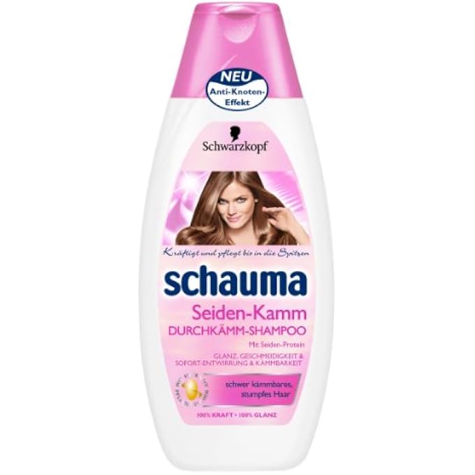 Schauma Shampoo Seiden-Kamm 400ml (german Import)