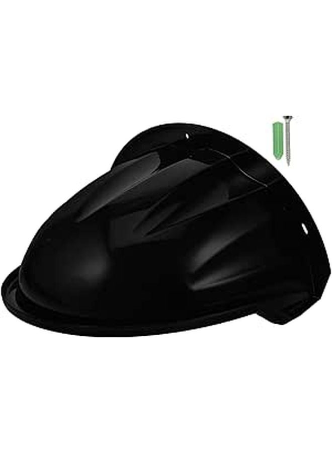 Outdoor Camera Rain Cover Protective Shell Sun Shade Weatherproof Housing Black - Image 1